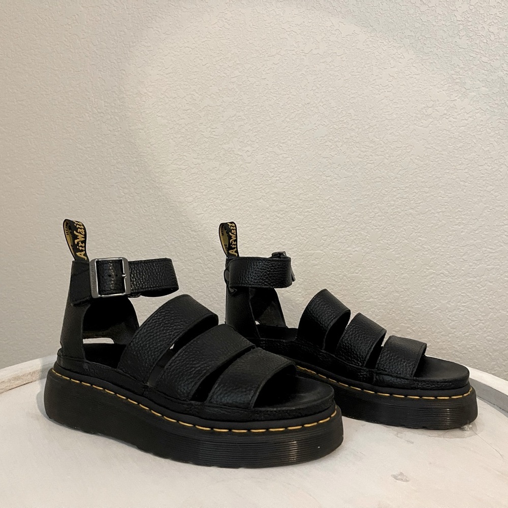 I am selling my Dr. Martens Clarissa II Platform sandals! Only worn twice! 🤍